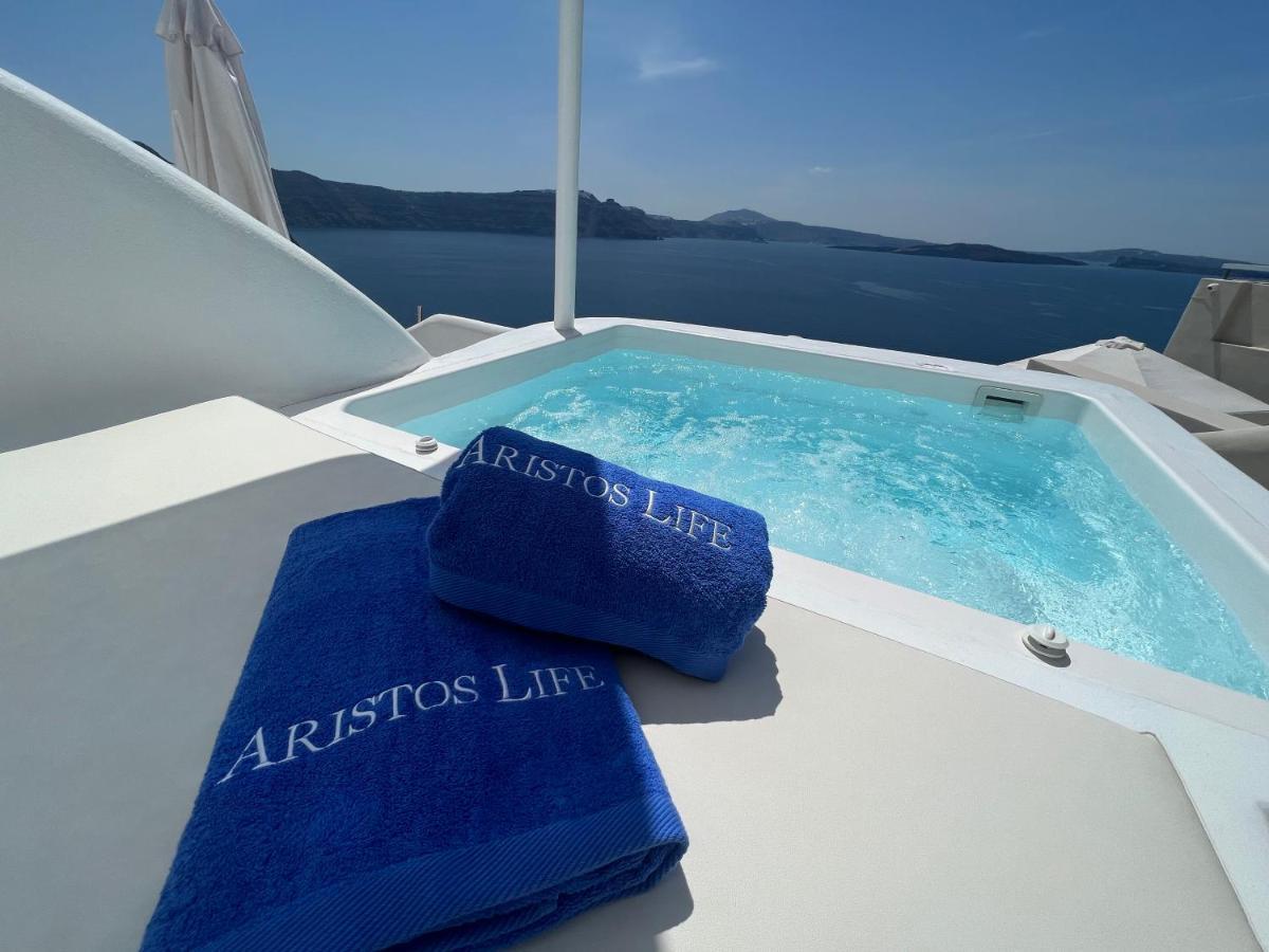 Aristos Life Luxury Cave Villas Oía Exteriér fotografie
