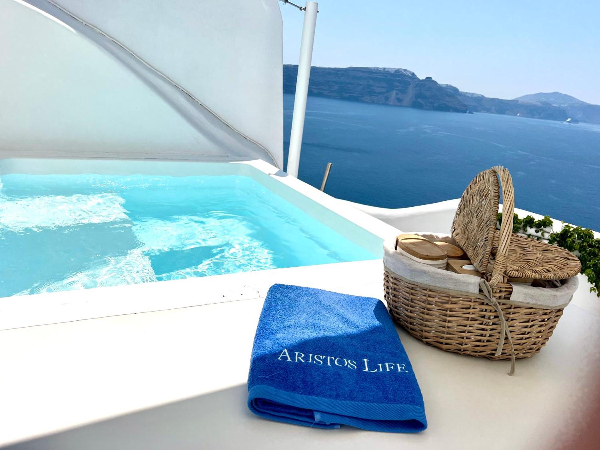 Aristos Life Luxury Cave Villas Oía Exteriér fotografie