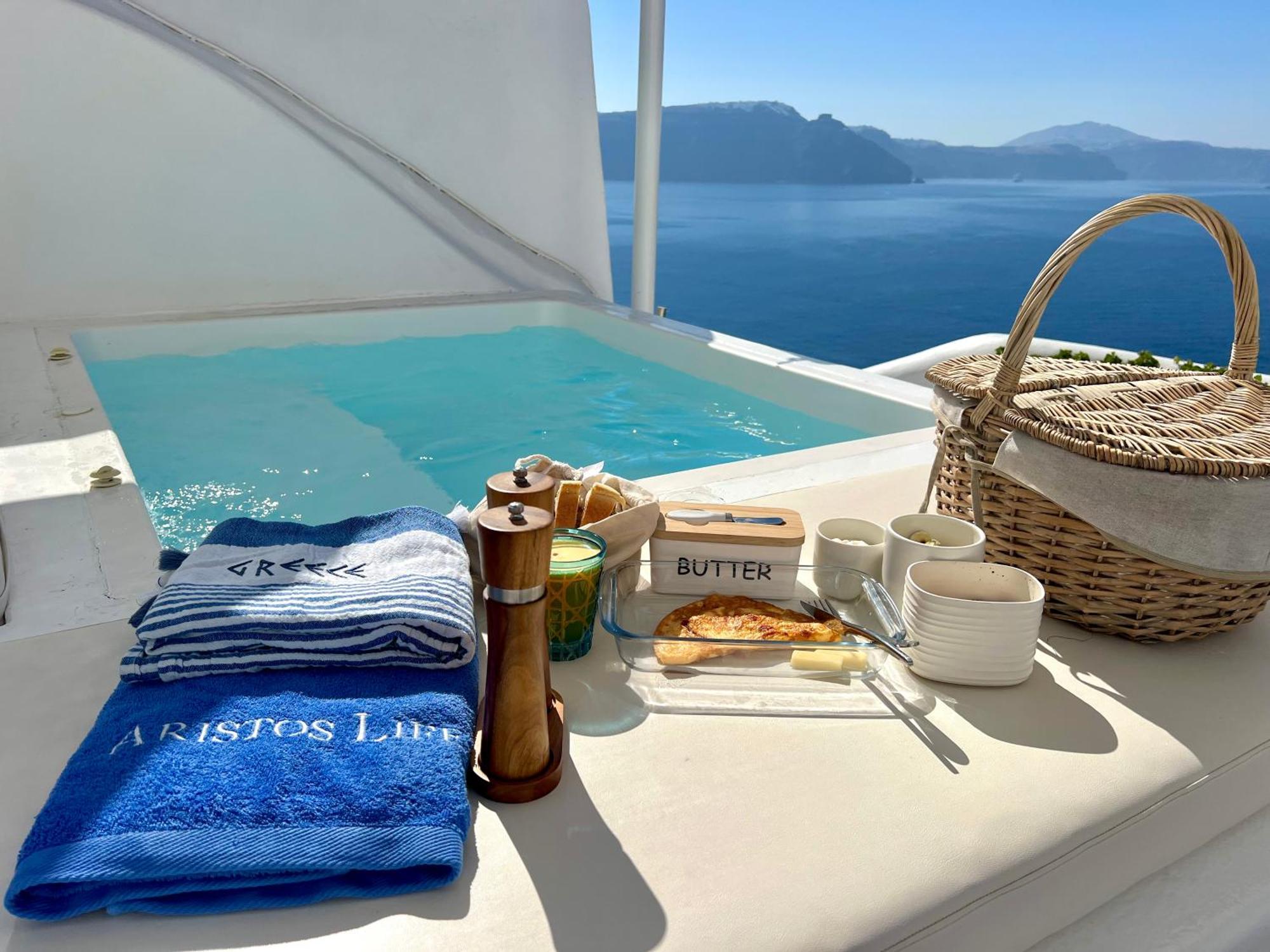 Aristos Life Luxury Cave Villas Oía Exteriér fotografie